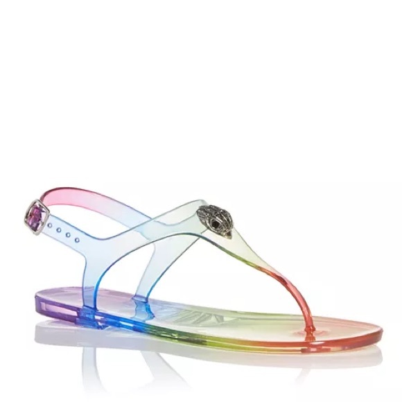 NWT Kurt Geiger London Maddison Thong Jelly Sandals Women’s Size 6 - Picture 1 of 5